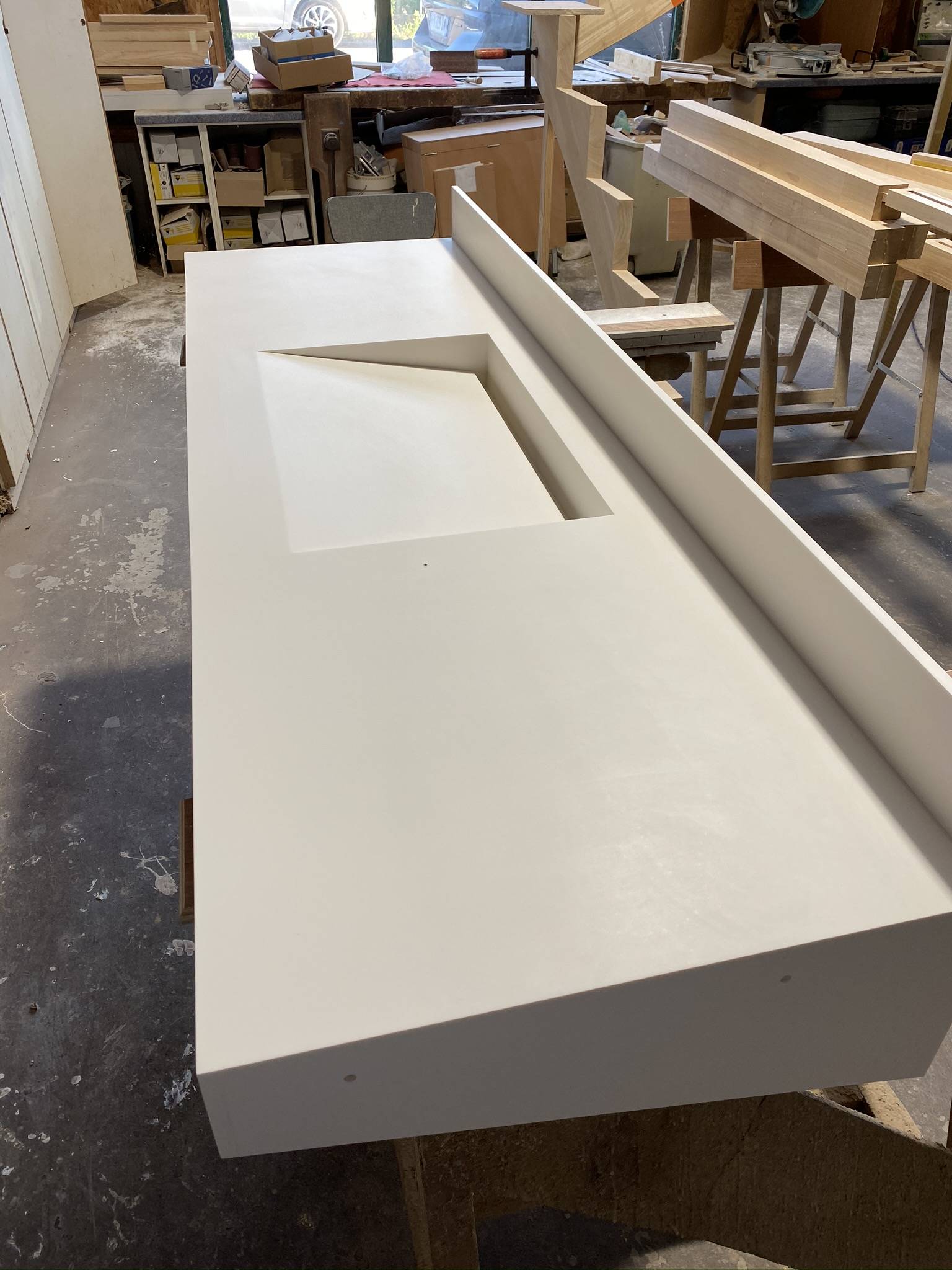 Création d'une vasque sur-mesure